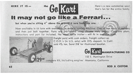 GoKart ad